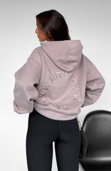 Stay Lifted Oversized Hoodie Cinnamon