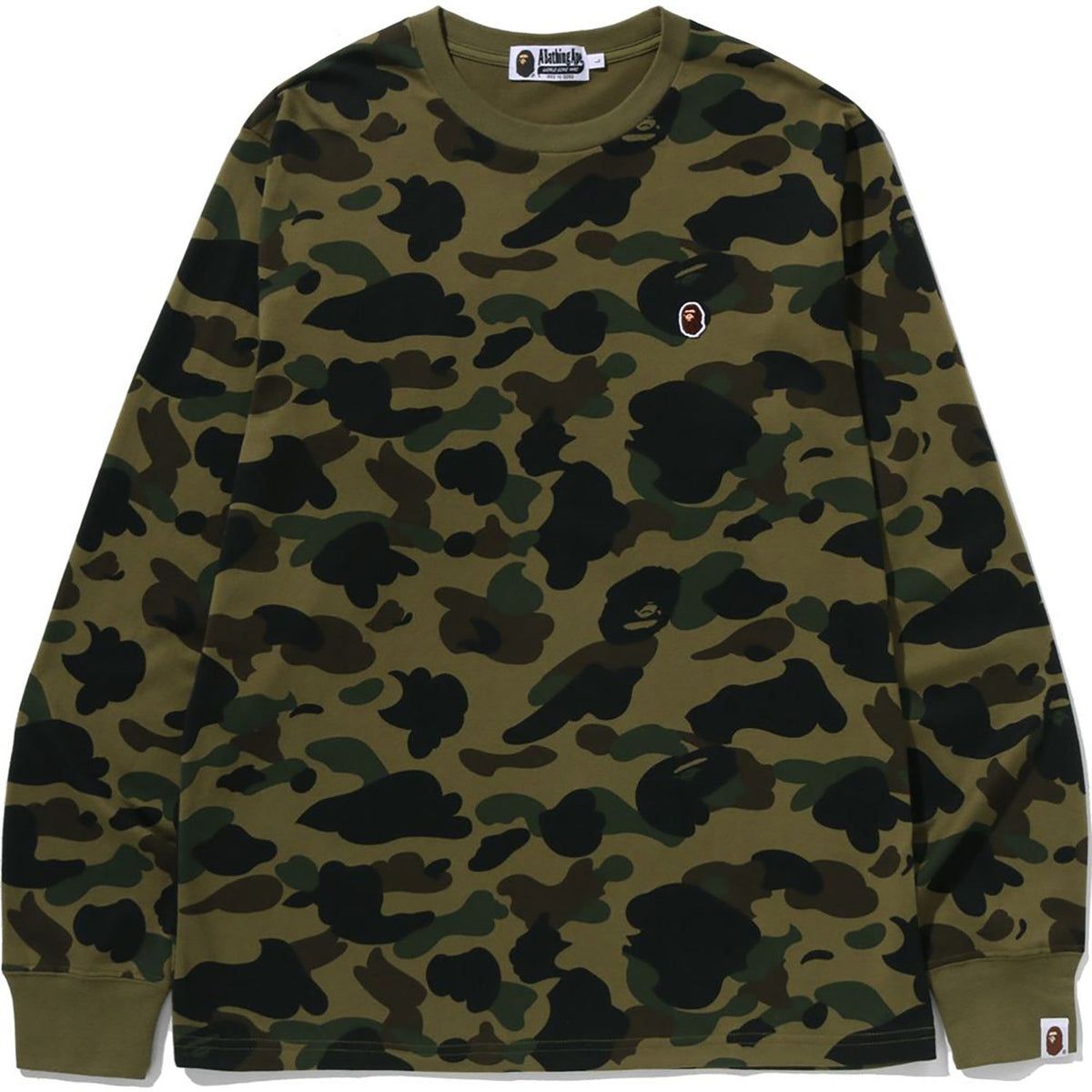 1ST CAMO ONE POINT LS TEE MENS