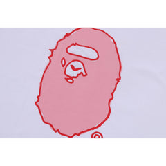 HAND DRAW BAPE LOGO RELAXED FIT TEE MENS