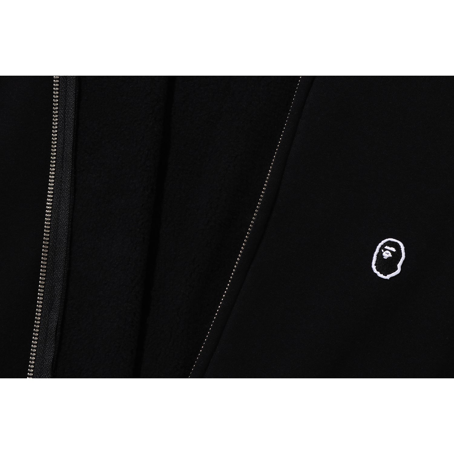APE HEAD ONE POINT FULL ZIP HOODIE MENS