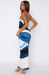 Feeling The Heat Maxi Dress Midnight Petal