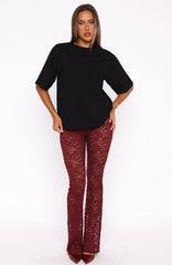 New Era Pants Wine